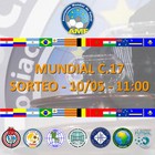 Sorteo del Mundial C-17 que se disputará en Paraguay en mayo de 2017.